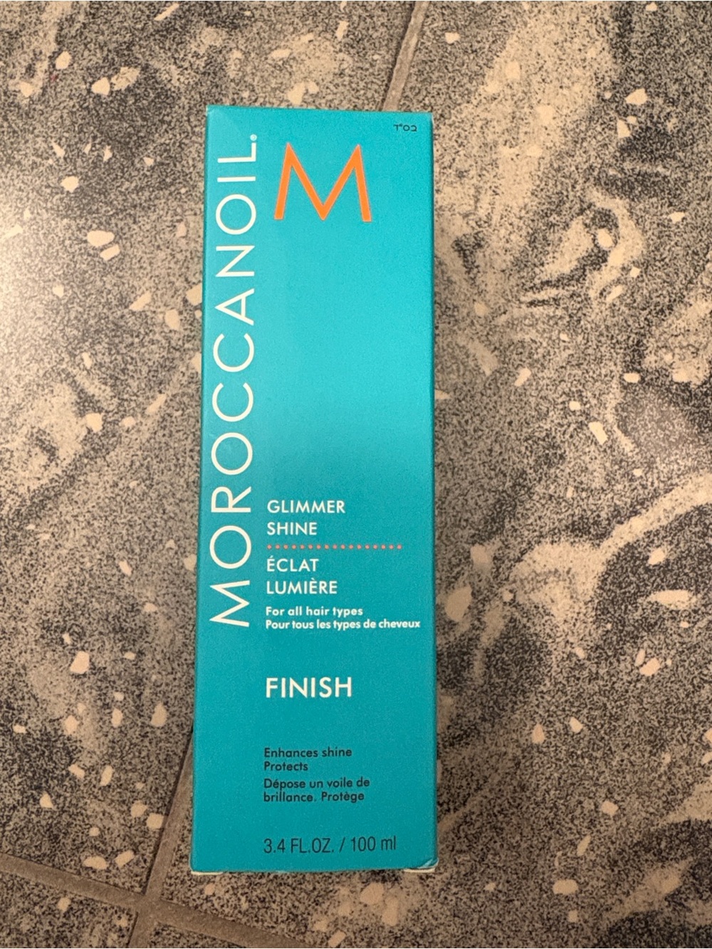 Moroccanoil Glimmer Shine Finish - Turquoise and Orange Accents